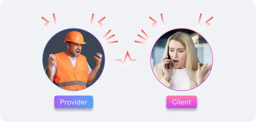 Disagreement happens. Rarely, but it can.