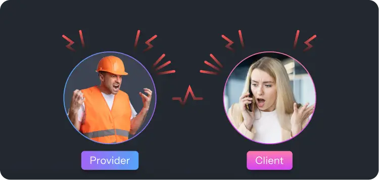 Disagreement happens. Rarely, but it can.